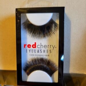 180 Ct Red Cherry Eyelashes 100% Human Hair